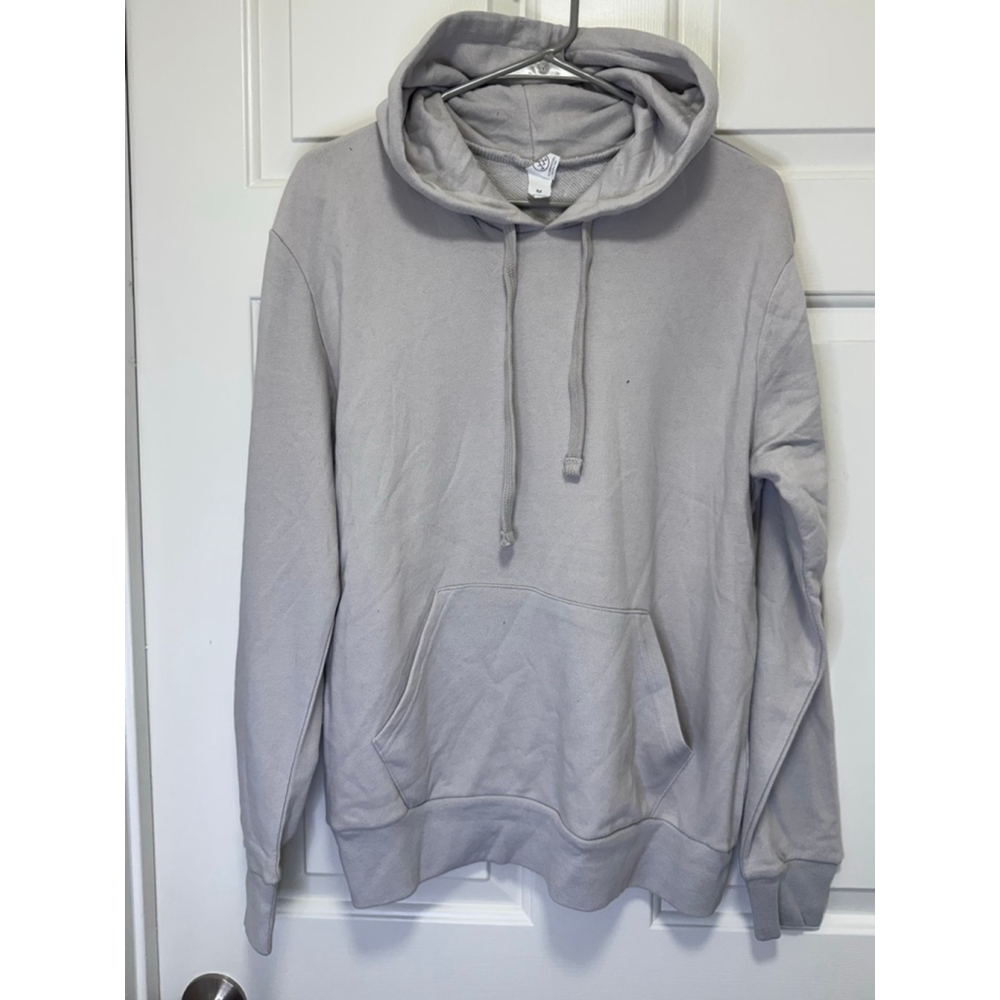 Men’s Alternative Apparel Light Gray Hoodie Size M